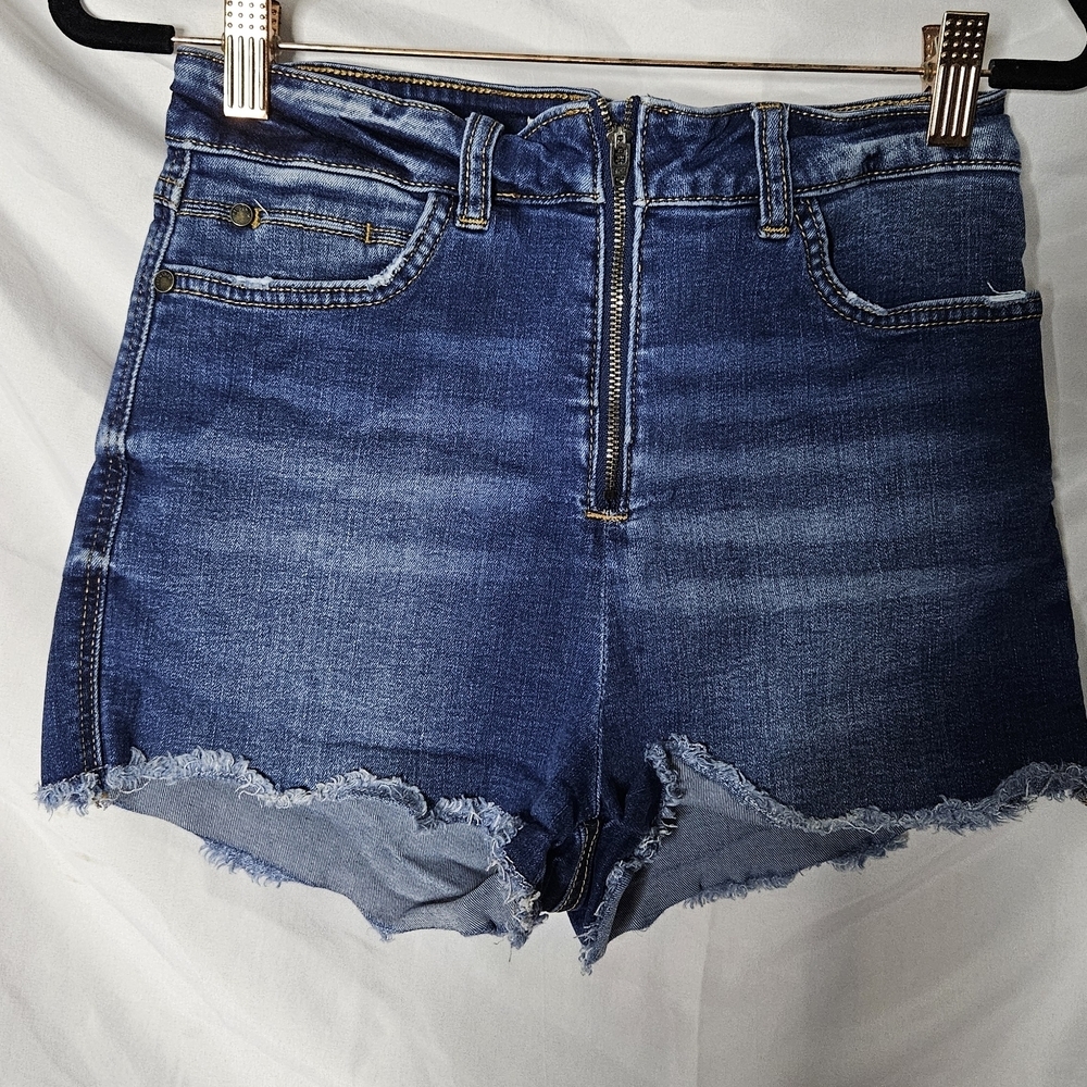 & Other Stories Dark Blue Jean Shorts